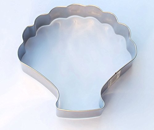 Kitchen Craft Metall Keksausstecher - Mittelgroß 9cm Muschel