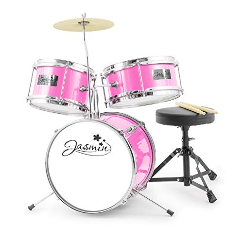 Tiger JDS7-PK - Bater?a infantil de 3 piezas, color rosa