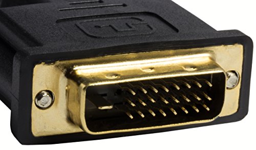 mumbi DVI Kabel 24+1 polig – DVI auf DVI Verbindungskabel 1.80m vergoldet - 5