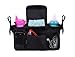 Luxury Buggy Organiser By Lebogner, Stroller Organizer, Stroller Accessories, Universal Black Baby Diaper Pushchair Bag, Stroller Cup Holder, Fits Most Strollers.