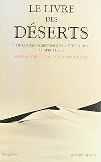 jaquette livre Le livre des déserts
