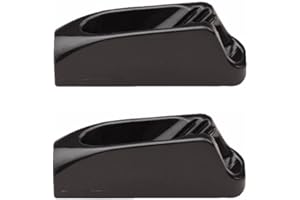 Clam Cleat H2o Kayaks Black Micros (Pack of 2)