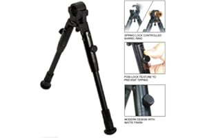 9-11" Airsoft Bipied Compact avec Griffe de Dragon en Métal Pour Sniper Chasse