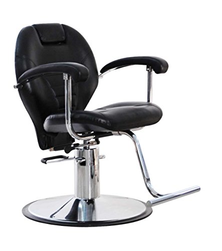 NEW HEAVY DUTY BLACK HADI® UK BARBER CHAIR BC-05 52.5KG 5 YEARS WARRANTY@HIGH QUALITY@FREE CHILD BOOSTER@NEW UK