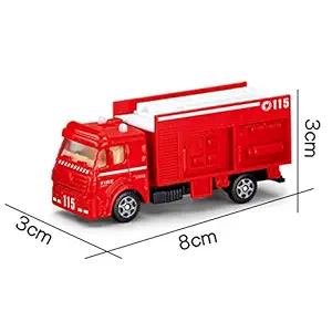 Thboxes Kids Boys Mini Sliding Alloy Fire Control Series Modeling Puzzle Toy Fire Water Cannon Sliding Alloy car