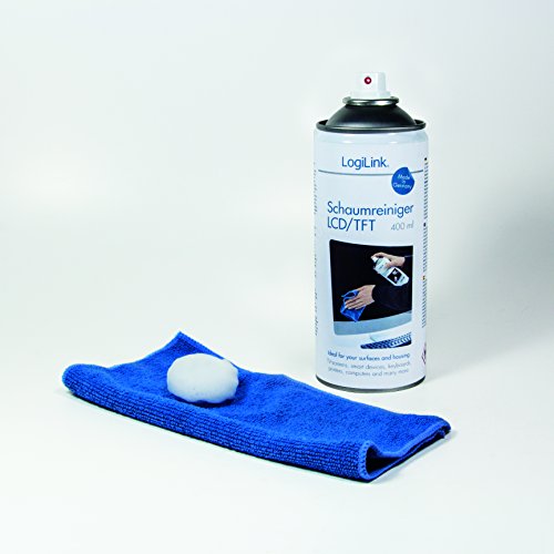LogiLink RP0012 Schaumreiniger für LCD/TFT Bildschirme, 400 ml - 2