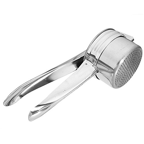 valink Edelstahl Kartoffelpresse Kartoffelstampfer, Obst Gemüse Press Maker Saftpresse Crusher Squeezer – Einfache Reinigung Haushalt Küche Kochen Tools – 27 x 9 x 10 cm - 5