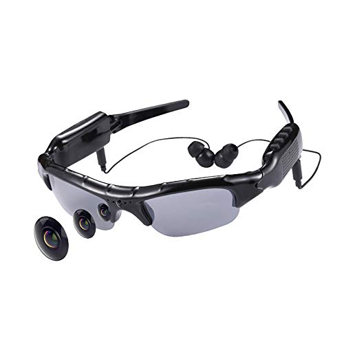 Preisvergleich Produktbild Smart product Intelligente Bluetooth-Videobrille, kabellose Multifunktionsbrillen mit universeller polarisierter Sonnenbrille, 1080P-Sportkamera, geeignet zum Fahren, Angeln im Freien, Reisen ZDDAB