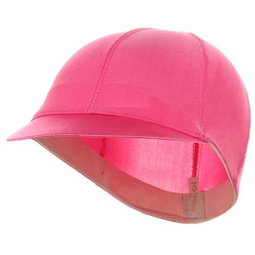 Solid Spandex Pin Wheel Visor Cap 