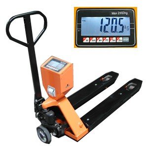 Preisvergleich Produktbild milliot – Hubwagen peseur robust 2000 kg / 500 g mit Drucker