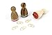 Produktbild Mini Stempel Eheringe, niedliche Ministempel ca.12mm Durchmesser