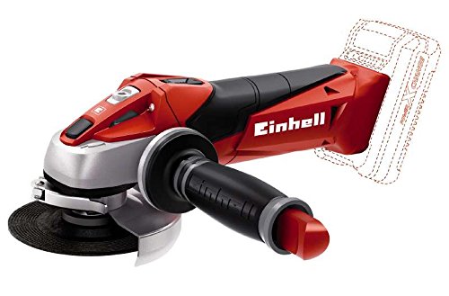 Einhell Akku Winkelschleifer TE-AG 18 Li Solo Power X-Change (Lithium Ionen, 18 V, Scheiben-Ø 115 mm, Softstart, Schutzhaube, ohne Akku und Ladegerät) - 2