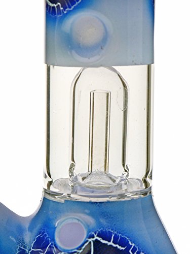 Black Leaf Snake Glasbong mit Domperkolator – head&nature Bong-Kollektion - 2