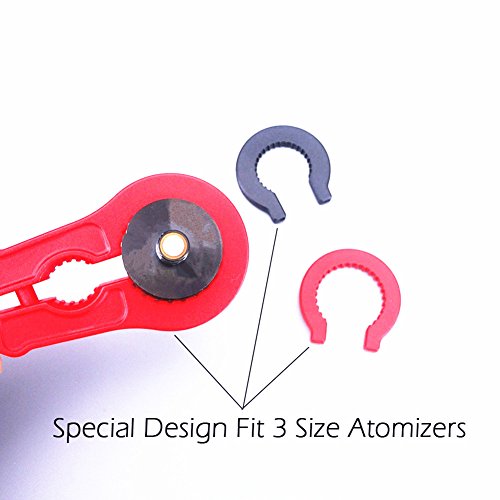 Zange + Keramik Pinzette + 1.5 mm-3.5 mm Coil Jig Elektronische Zigarette RDA RBA Zerstäuber DIY Tool Kit hitzebeständig nicht leitfähig - 4