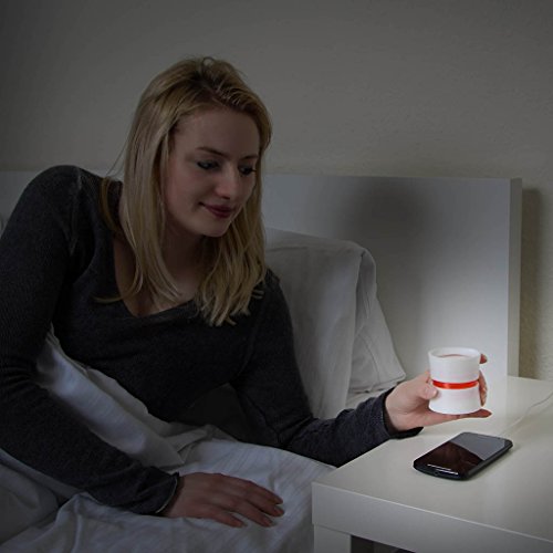 DreamMe-Kit-white-Smartphone-Projector-Projection-Clock-incl-cleaning-cloth-and-travel-bag