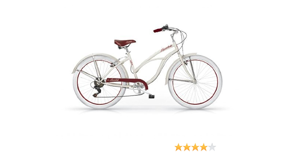 MBM HONOLULU WOMAN CRUISER CUSTOM 26'' BICICLETTA DONNA BIKE 6S AVORIO :  Amazon.it: Sport e tempo libero
