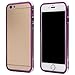 Produktbild Best Quality Iphone 6 Transparent Purple TPU Bumper Frame Rubber Case Cover W_ Metal Buttons for iPhone 6 by TB1 Products ®