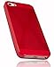 Produktbild mumbi X-TPU Schutzhülle für iPhone SE 5 5S Hülle halbtransparent rot