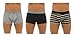 Produktbild Herren 3er-Pack Hipster Boxershorts Unterwäsche (Schwarz, 2XL) - 2XL, Black