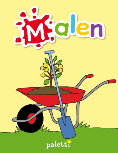 Preisvergleich Produktbild Malbuch - Im Garten (Schubkarre)