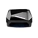 36W Nail Dryer-Lumcrissy Professional Diamond Shaped CCFL & LED UV Nail Lamp (UV & LED 2 in 1 Nail Gel Lamp), Curing Nail Dryer for LED UV Gel Nail Polish nail tools (Black)