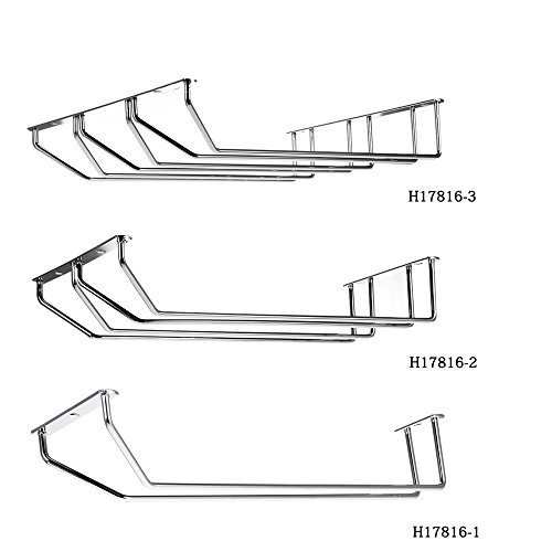 Anself Gläserschiene Weinglas Hänger mit Schrauben - 6