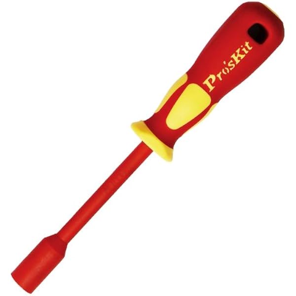 Milwaukee 10mm Hollow Shank Nut Driver - 3 Inch Length Cushion Grip