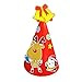 Produktbild New Style Weihnachtsmützen, Moonuy Heißer Verkauf Weihnachten Urlaub Sterne Print Weihnachten Kappe Für Santa Claus Geschenke Nonwoven Cap Stilvolle Weihnachten Hut In Style (B)