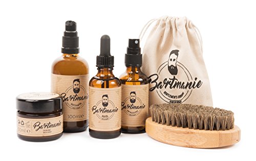 Bartmanie Bartspray zur Bartpflege und Förderung des Bartwuchses, Bartwuchsmittel für einen kräftigen und vollen Bart (50ml) - 8