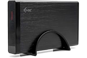 ‎I-TEC i-tec Externe Festplatte 2TB 3,5" USB 3.0 Speicher mit Netzteil PC, Laptop, PS4, PS5, Xbox kompatibel mit Windows, Mac, Linux