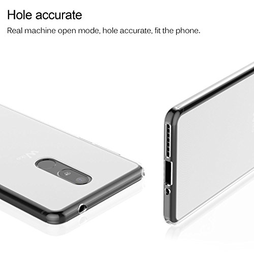 Wiko View Prime HÃ¼lle, iBetter Slim Case Clear Transparentes Smartphone HÃ¼lle Soft Premium TPU Transparente Abdeckung RÃ¼ckseite fÃ¼r Wiko View Prime Smartphone (Transparent)
