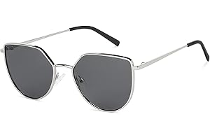 Vincent Chase By Lenskart | Full Rim Cat Eye Branded Latest and Stylish Sunglasses | Polarized and 100% UV Protected | For Me