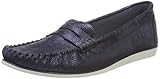 Tamaris Damen 24604 Mokassin, Blau (Navy Metallic), 38 EU