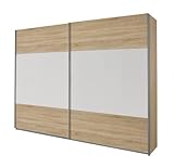 Schrank mit 3 Ablageböden, 3 Kleiderstangen, Hochwertige Metallbeschläge