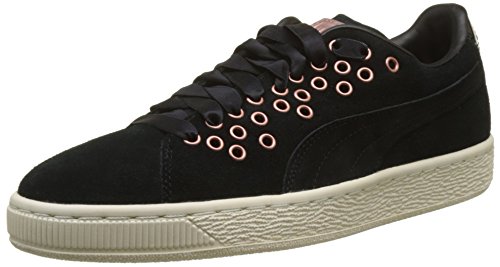 Puma Suede XL Lace VR, Zapatillas Para Mujer, Negro (Black-Black), 40 EU