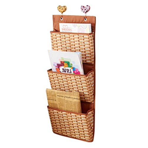 Preisvergleich Produktbild Chenyu Hängeaufbewahrung Hängeorganizer Wandorganizer mit 3 Fächer