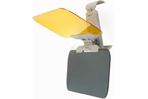 gotyou Pare-Soleil de Nuit, Extension Pare Soleil Voiture, Pare Soleil Pare Brise, pour HD Oculaire Protection Antireflet Vision Prolongateur Pare Soleil, Soleil Protection Extension Pare-Brise
