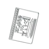 cutting dies for card making ❤❤ Material resistente: la plantilla de plantilla Sayletre Cutting Dies está hecha de acero al carbono, es difícil de separar y no es fácil de mover de forma. La calidad duradera se asegura de que pueda usarla durante mucho tiempo. ❤❤ troqueles de corte para hacer tarjetas metal troqueles de corte alfabeto troqueles de corte flores adornos de boda troqueles de corte troqueles de corte de artesanía árboles de bodas troqueles de corte navideños para hacer troqueles troquelado de tarjetas troquele