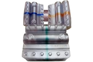 PIERRE TRADING LTD Kit 240 blister per monete euro (3x80) cilindri portamonete in PVC (80 pezzi per 10, 20, 50 centesimi) + 1 nastro adesivo trasparente omaggio