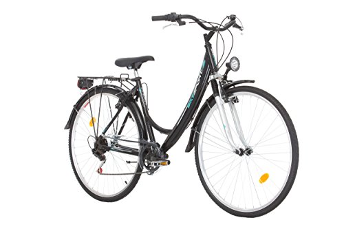 28 Zoll Bikesport GHOST Urban City Damenfahrrad ALU RH 6 GANG - 2