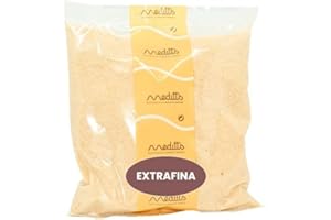 Meditts - Harina de Almendras Extrafina 500 gr | Harina Sin Gluten y Sin Azúcar | Apta para Dieta Keto, Paleo y Vegana | 100% Almendra Natural | Ideal para Repostería, Panificación y Cocina Saludable
