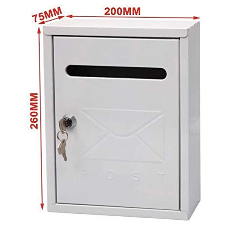 Buzon Exterior Negro Buzon De Sugerencias Buzones De Pared Para