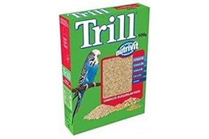 KATIX NUTRIVIT Trill Budgie Food (500g) (Pack of 4)