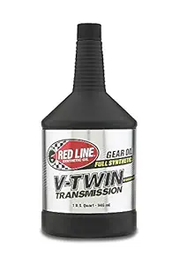 Red Line Oil RED42804 V-Twin Transmission Oil with Shockproof Fluid, 1 Quart