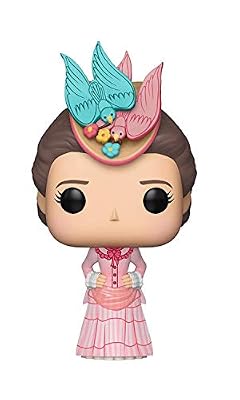 Funko- Figurines Pop Vinyl: Disney Poppins: Mary (Pink Dress) Collectible Figure, 34857, Multicolour