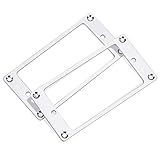 humbucker cover Aplicación: Apto para marco de Pickup de guitarra eléctrica o de otros similares piezas de guitarra.