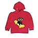 Inda-Bayi Baby-Toddler-Kids Cotton Hoodie T Shirt - dog on a skateboard