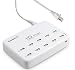 Produktbild LVSun 60 W 10-Port USB Hub, Multiport USB Ladegerät Ladekabel für iPhone 6/6 Plus, iPad Air 2/Mini 3, Galaxy S6/S6 Edge und mehr