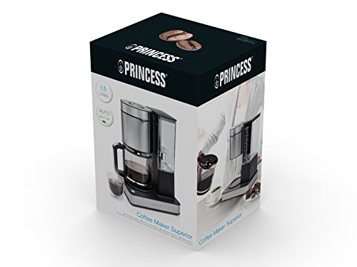 Princess 01.246002.01.001 Kaffeemaschine Superior, Edelstahl-Ausführung, 10 bis 15 Tassen - 13