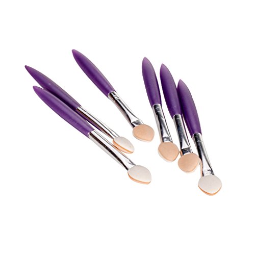 6 Stück ein Ende Weichschaum Tipp Lidschatten Applikatoren